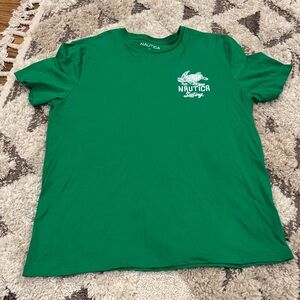 Nautica Emerald Green Sailing Tee
